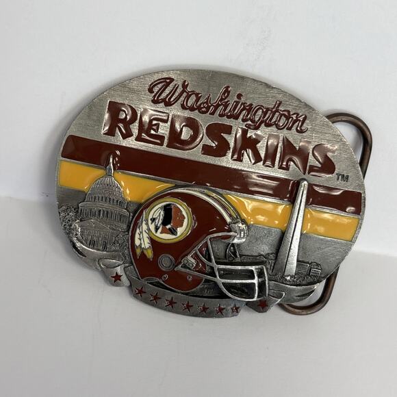Vtg Washington Redskins Commanders 1993 Team NFL Siskiyou Belt Buckle Limited Ed - Picture 4 of 7
